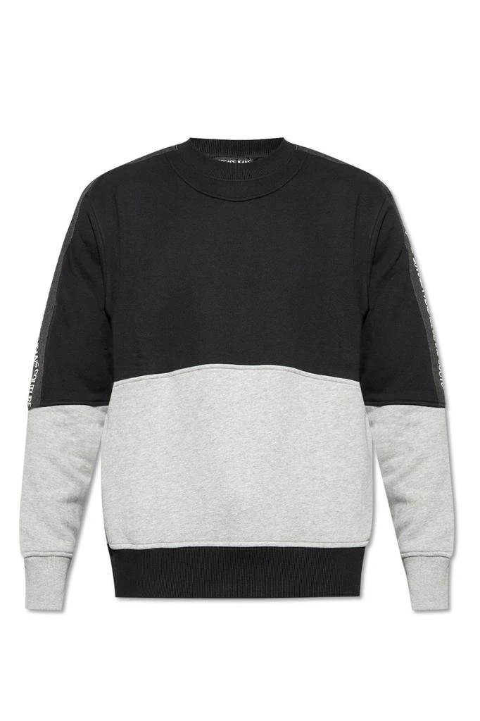 商品Versace|Versace Jeans Couture Two-Tone Crewneck Sweatshirt,价格¥1254,第1张图片