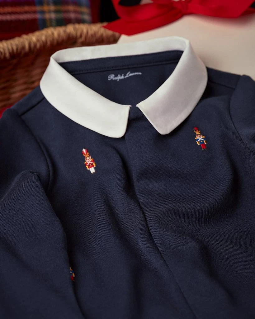 商品Ralph Lauren|Boy's Nutcracker Embroidered Footie, Size 3M-9M,价格¥474,第3张图片详细描述