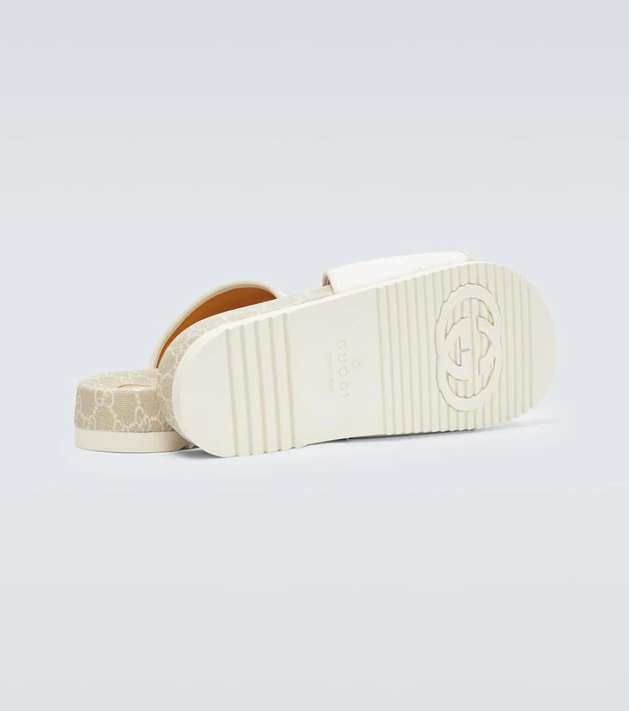 GG Supreme canvas slides 商品