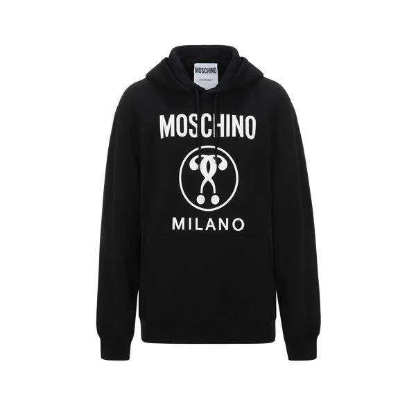 商品Moschino|Sweatshirt Double Question Mark en coton,价格¥2680,第1张图片