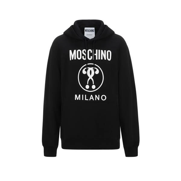 商品Moschino|Sweatshirt Double Question Mark en coton,价格¥1356,第1张图片