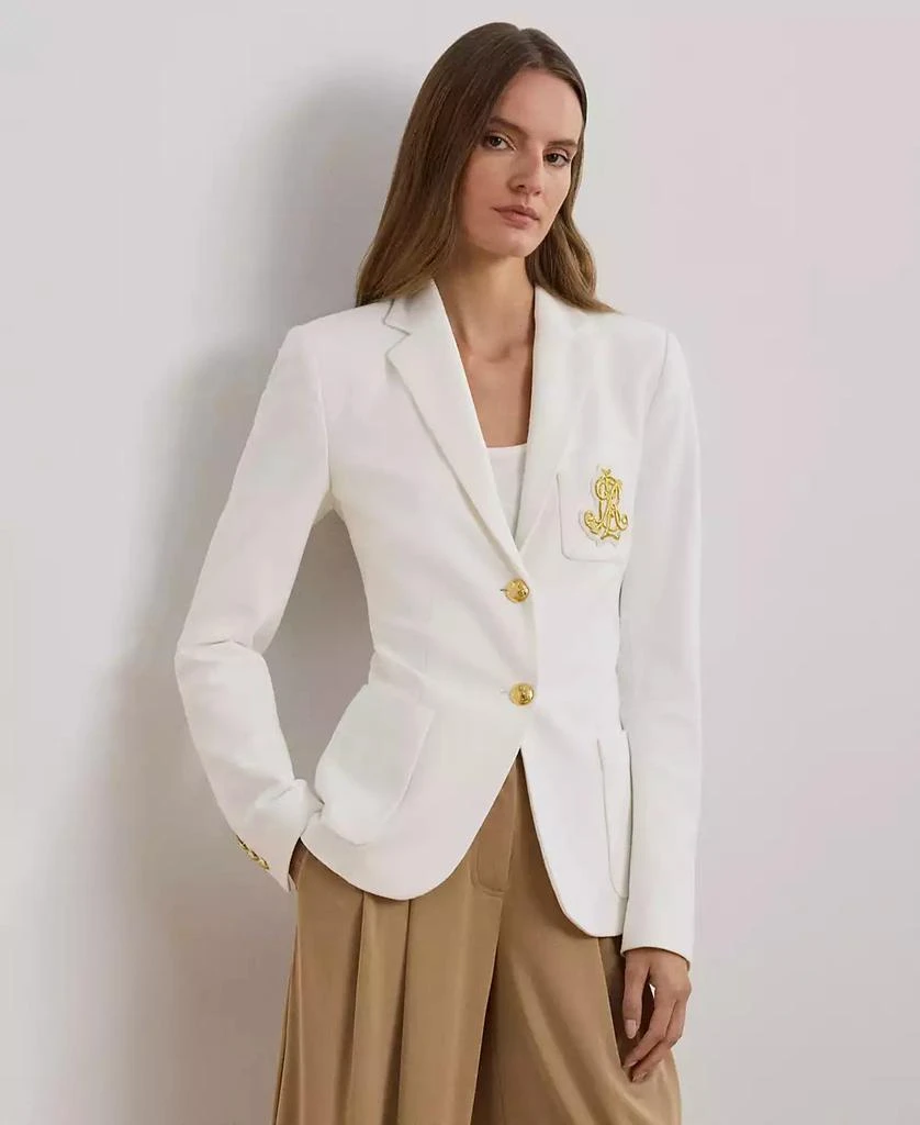 商品Ralph Lauren|Bullion Jacquard Blazer, Regular & Petite,价格¥1916,第1张图片