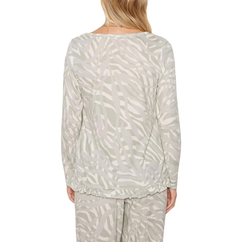 商品Tart|Tart Collections Jade Women's 2 Piece Striped Top and Jogger Pajama Lounge Set,价格¥100,第4张图片详细描述