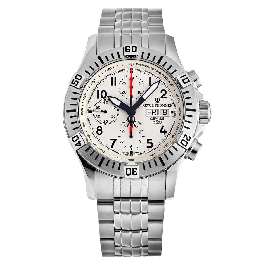 商品Revue Thommen|Airspeed X Large Chronograph Automatic Men's Watch 16071.6122,价格¥7454,第1张图片