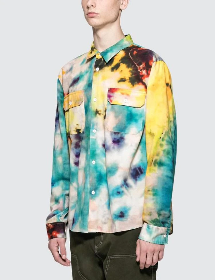 商品STUSSY|Tie Dye Work L/S Shirt,价格¥841,第2张图片详细描述