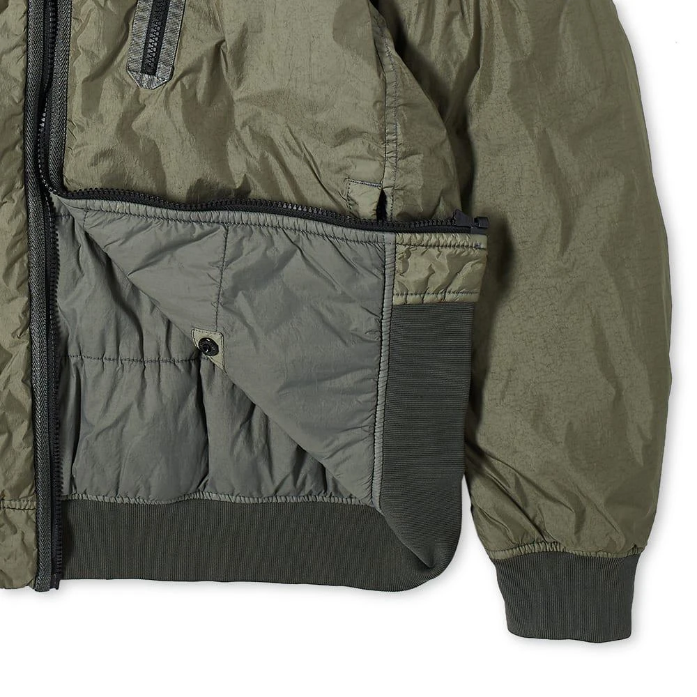 商品Stone Island|Stone Island Crinkle Reps Pocket Detail Down Jacket,价格¥4895,第2张图片详细描述