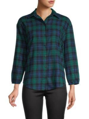 商品Love Ady|Plaid Cotton Shirt,价格¥144,第1张图片