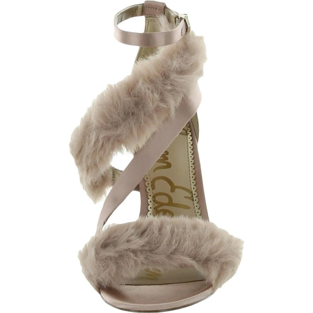 商品Sam Edelman|Sam Edelman Womens Satin Ankle Strap Evening Sandals,价格¥175,第5张图片详细描述