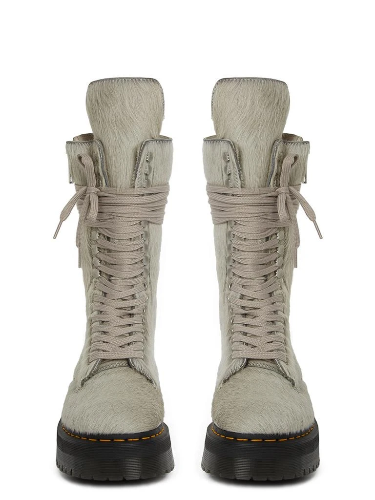 商品Rick Owens|RICK OWENS X DR MARTENS MEN QUAD SOLE CALF LENGTH BOOTS,价格¥3152,第3张图片详细描述