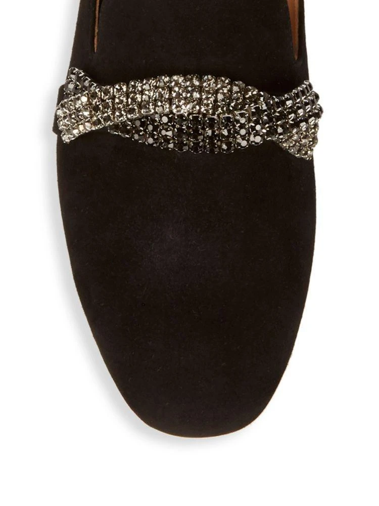 商品Badgley Mischka|麂皮穆勒鞋,价格¥568,第3张图片详细描述