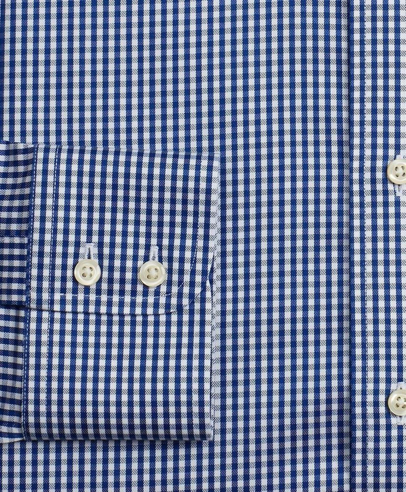 商品Brooks Brothers|Madison Relaxed-Fit Dress Shirt, Non-Iron Gingham,价格¥309,第3张图片详细描述