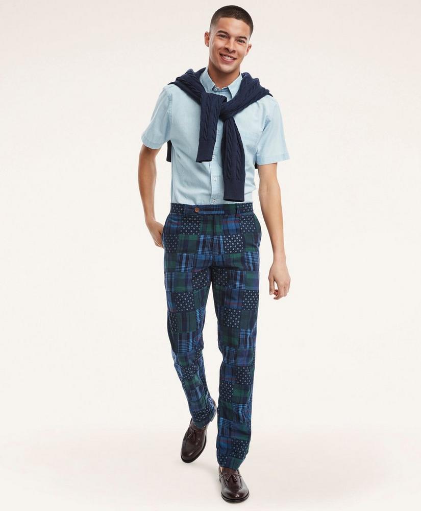 商品Brooks Brothers|Milano Slim-Fit Madras Chino Pants,价格¥443,第4张图片详细描述