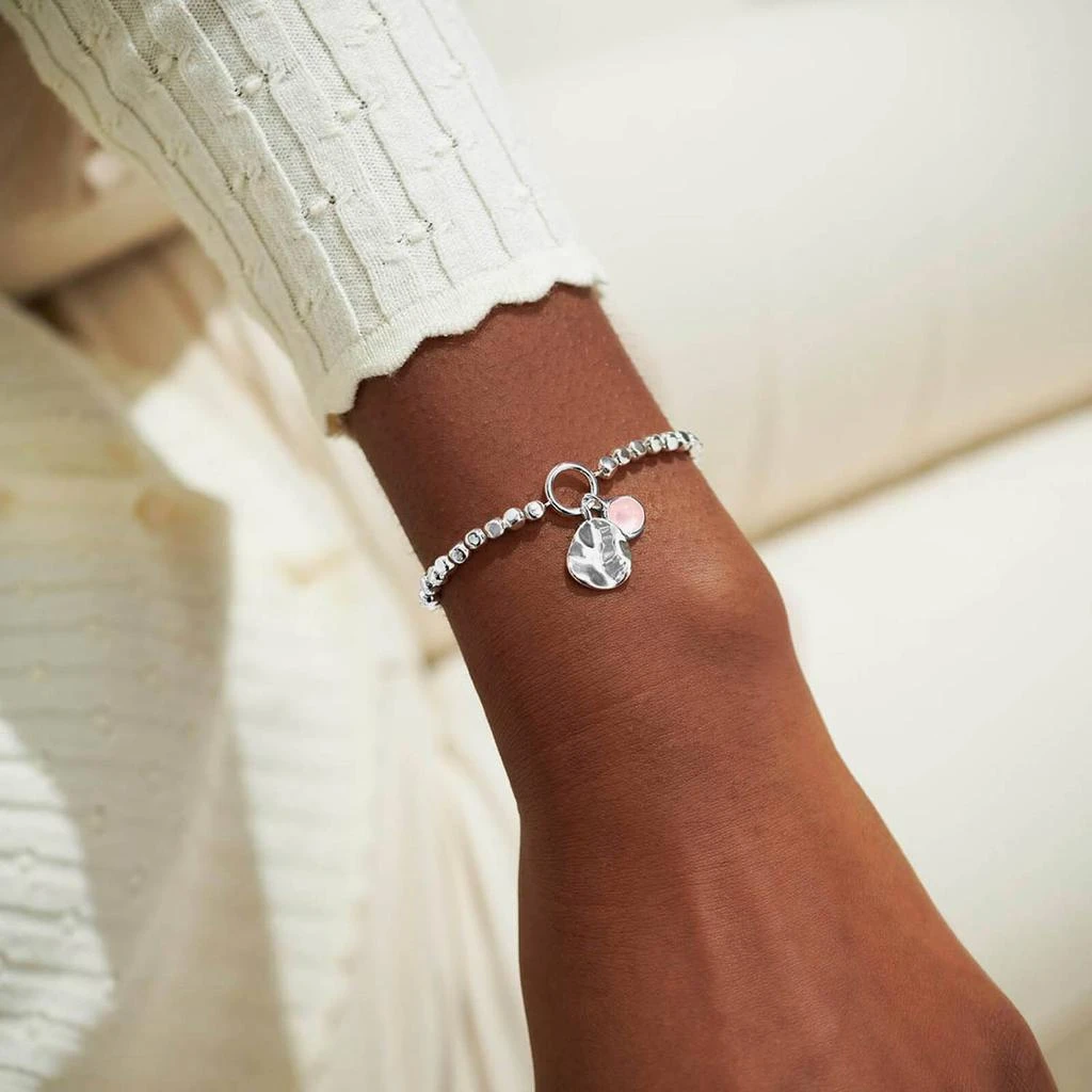 商品Joma Jewellery|Joma Jewellery Spirit Stones Rose Crystal Silver-Tone Bracelet,价格¥98,第2张图片详细描述