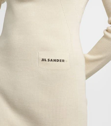 商品Jil Sander|羊毛混纺中长连衣裙,价格¥10415,第4张图片详细描述