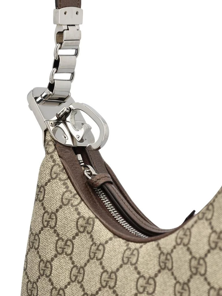 商品Gucci|Gucci Attache Monogram Print Small Shoulder Bag,价格¥16524,第5张图片详细描述