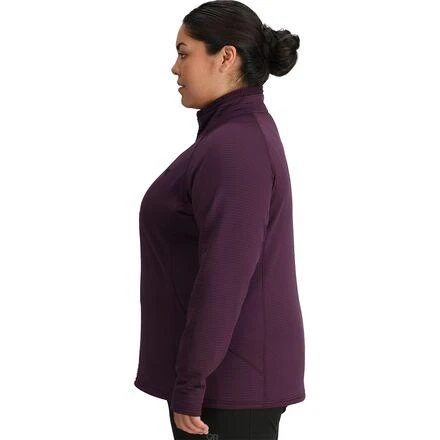 商品Outdoor Research|Vigor 1/2-Zip Pullover - Plus - Women's,价格¥815,第4张图片详细描述
