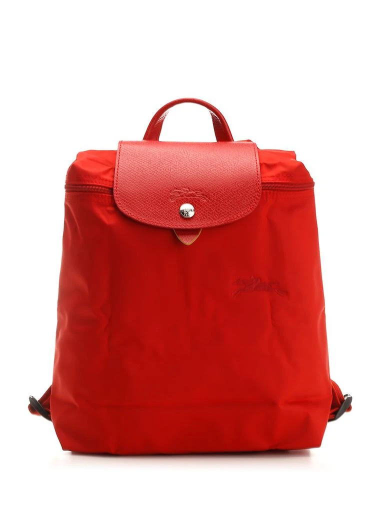 商品Longchamp|Longchamp Le Pliage Logo Embossed Zipped Backpack,价格¥789,第1张图片