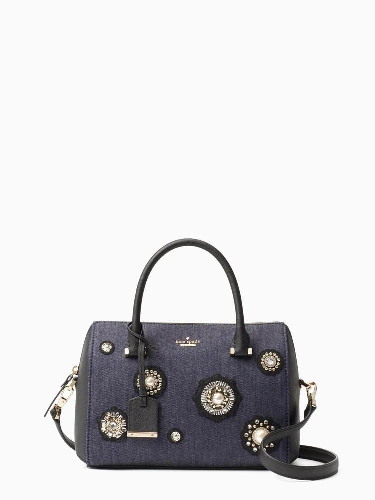 商品Kate Spade|cameron street embellished denim large lane,价格¥1319,第1张图片