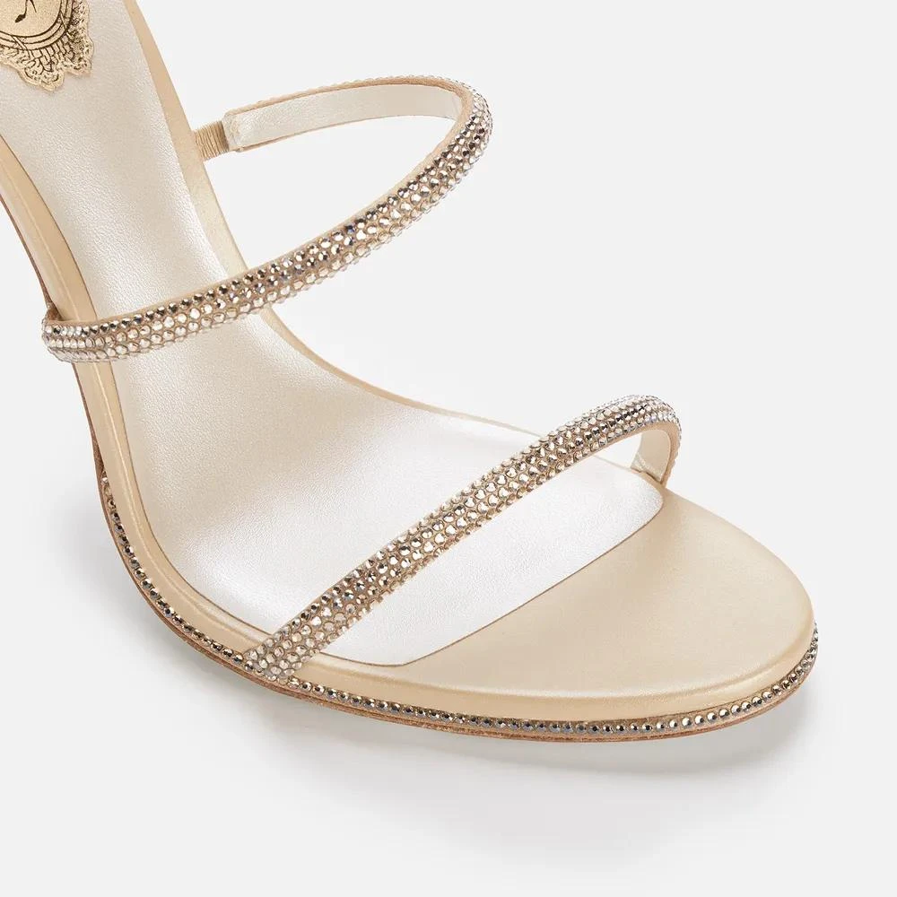 商品Rene Caovilla|René Caovilla Women's Satin Heeled Sandals,价格¥9302,第5张图片详细描述