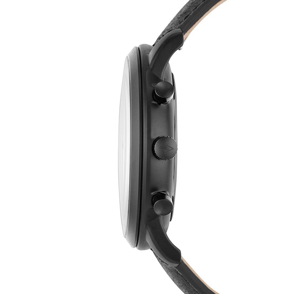 Men's Neutra Chronograph Black Leather Strap Watch 44mm商品第3张图片规格展示