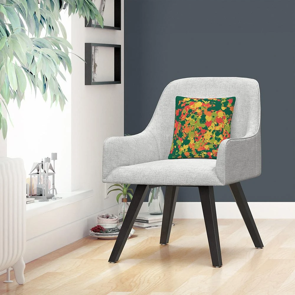 商品Baldwin|ABC Speckled Colorful Splatter Abstract 4Decorative Pillow, 16" x 16",价格¥556,第3张图片详细描述