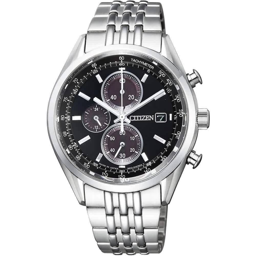 商品Citizen|Black Dial Watch CA0450-57E,价格¥1717,第1张图片