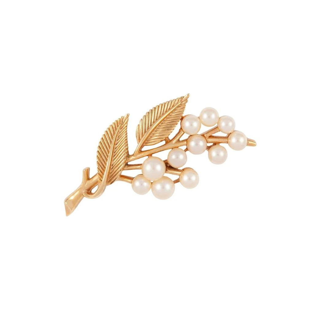 商品Susan Caplan Vintage|1960s vintage trifari faux pearl brooch,价格¥2463,第1张图片