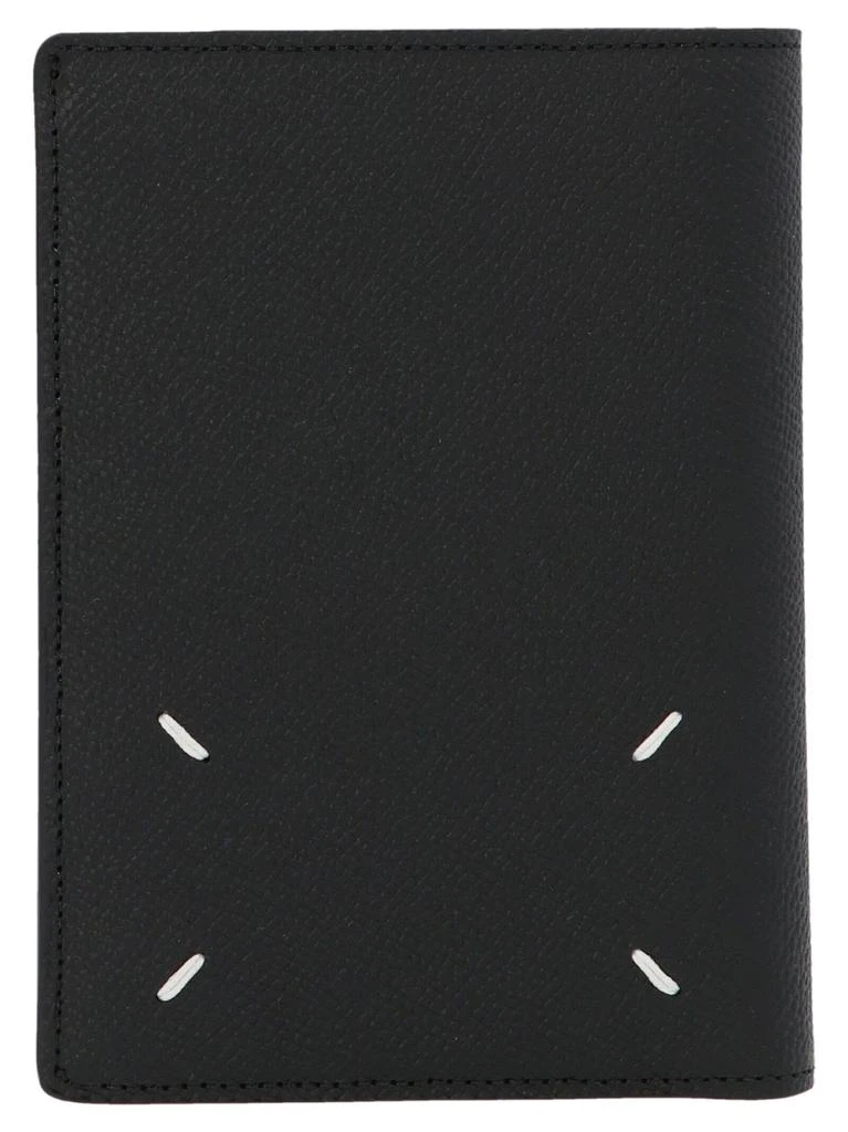 商品MAISON MARGIELA|Maison margiela men's black leather wallet,价格¥3311,第2张图片详细描述
