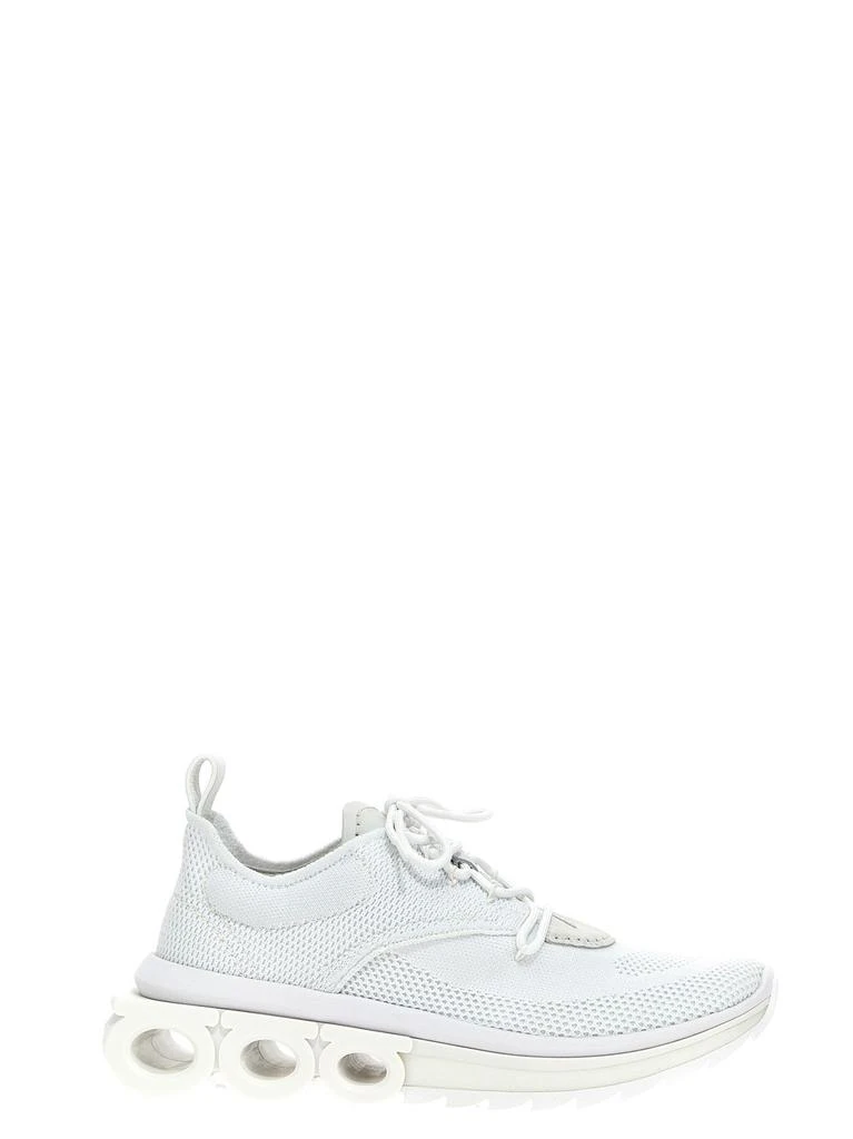 商品Salvatore Ferragamo|Nima Sneakers White,价格¥2870,第1张图片