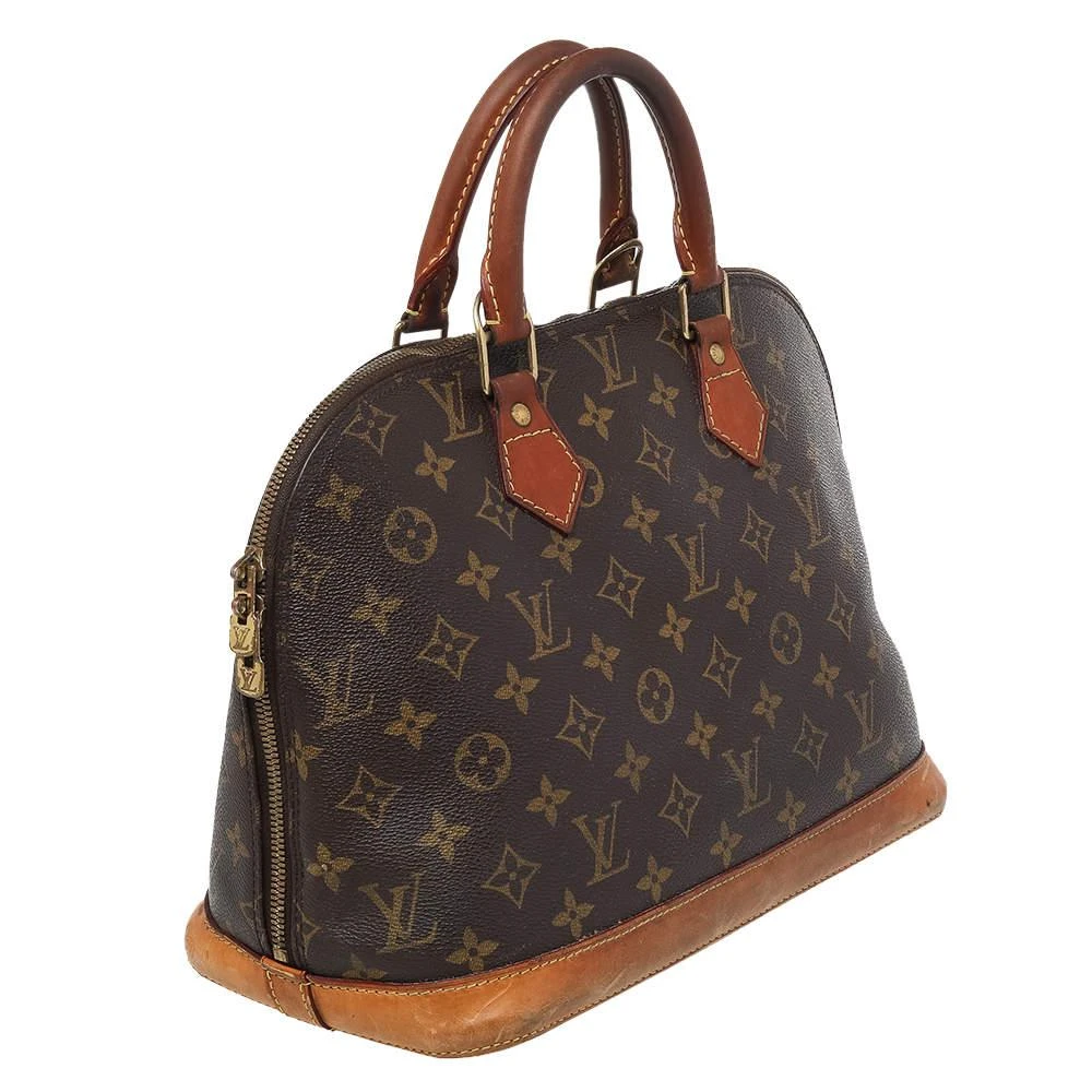商品[二手商品] Louis Vuitton|Louis Vuitton Monogram Canvas Alma PM Bag,价格¥2980,第3张图片详细描述