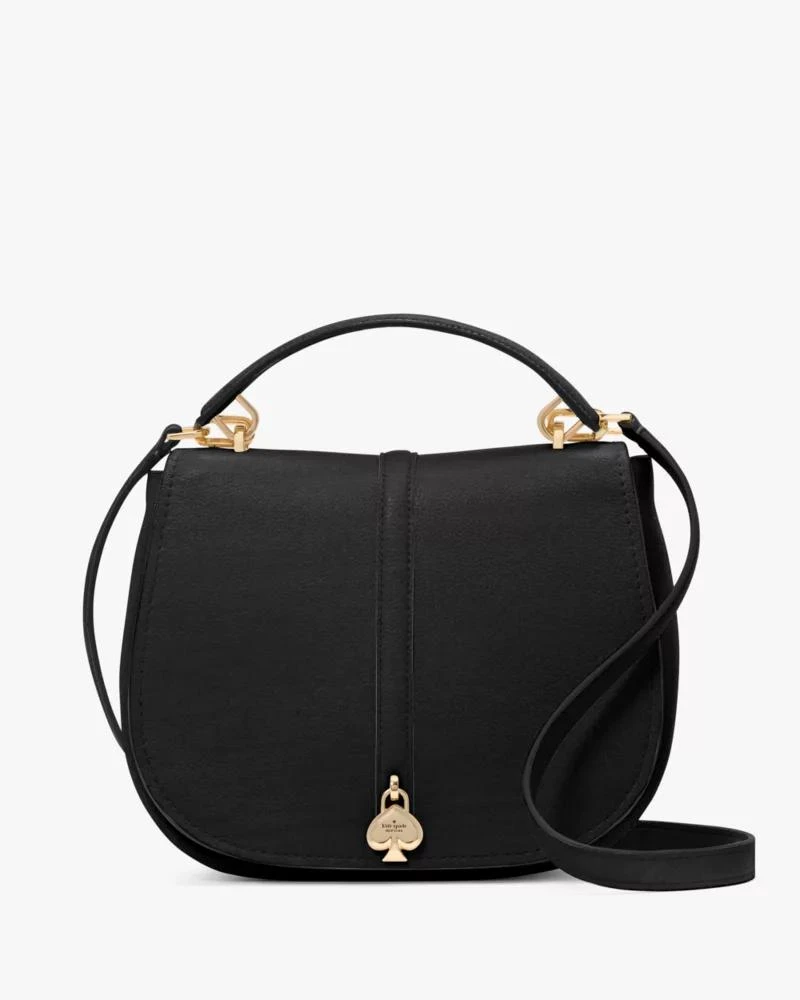 商品Kate Spade|Kayla Pebbled Leather Saddle Bag,价格¥847,第1张图片