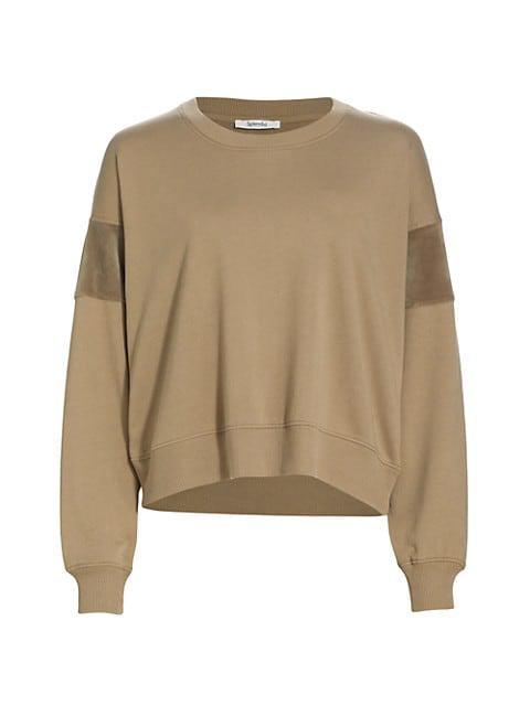商品Splendid|Victoria French Terry Pullover Sweatshirt,价格¥989,第1张图片