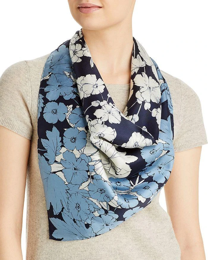 商品Echo Design|Floral Forest Silk Scarf,价格¥468,第1张图片