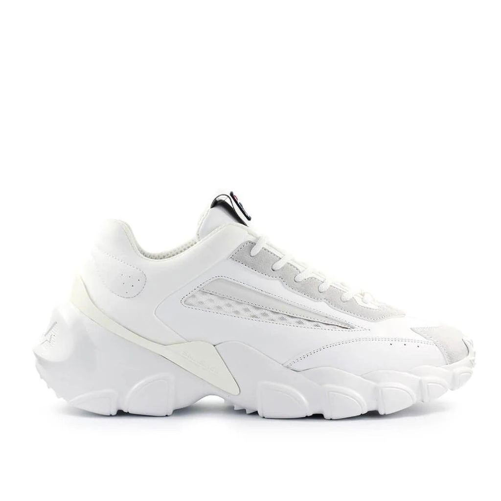 商品Fila|Fila Mens White Leather Sneakers,价格¥3968,第1张图片