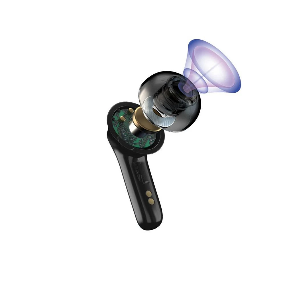 商品Brookstone|Noise Cancelling Bluetooth Earbuds,价格¥524,第2张图片详细描述