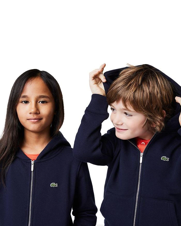 商品Lacoste|Boys' Full Zip Hooded Sweatshirt,价格¥658,第5张图片详细描述