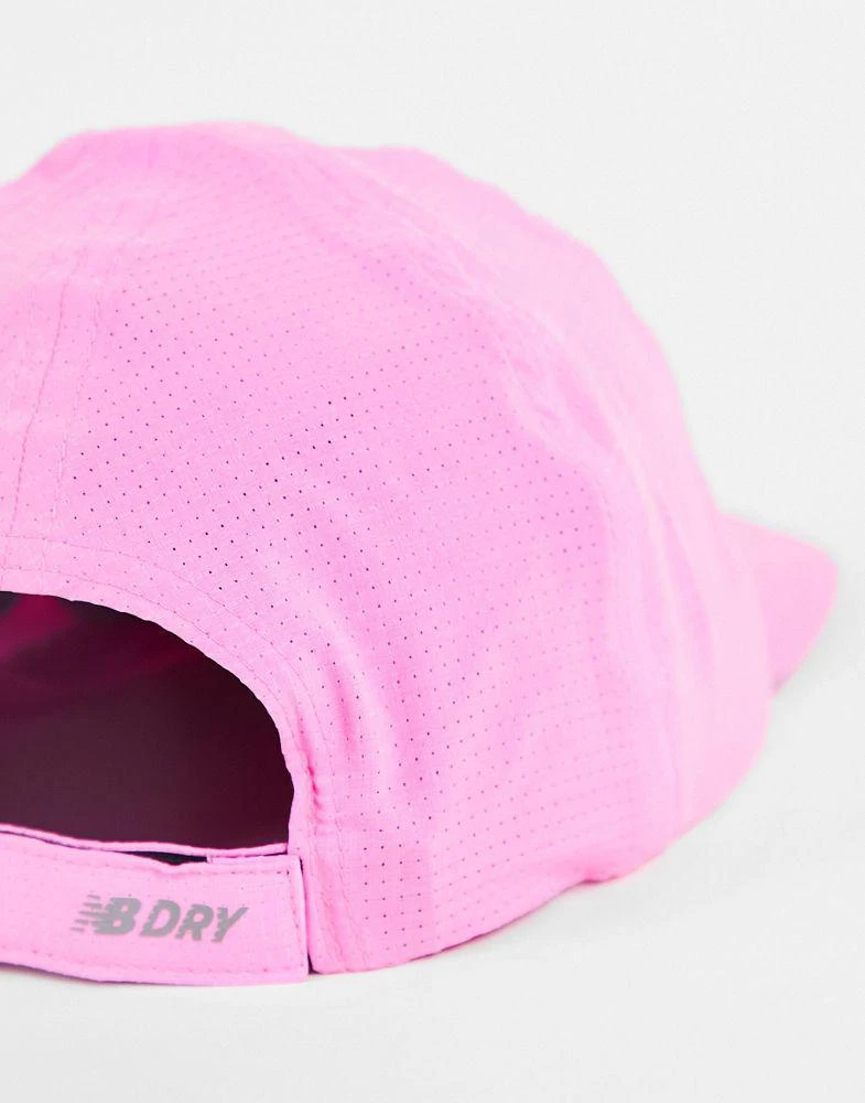 商品New Balance|New Balance Running Unisex logo cap in pink,价格¥108,第4张图片详细描述