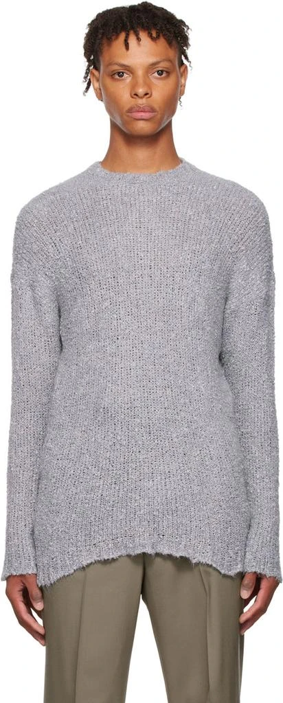 商品Our Legacy|Gray Popover Sweater,价格¥743,第1张图片