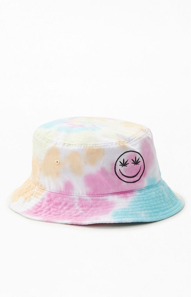 商品PacSun|Tie Dye Smiley Bucket Hat,价格¥150,第5张图片详细描述