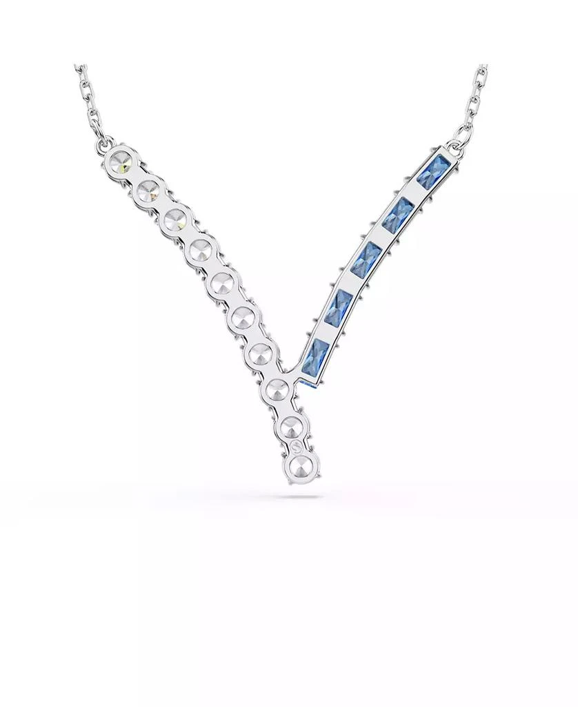 Matrix Rhodium Plated Pendant Necklace 商品