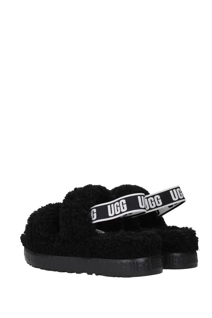 商品UGG|Sandals oh fluttita Sheepskin Black,价格¥590,第4张图片详细描述