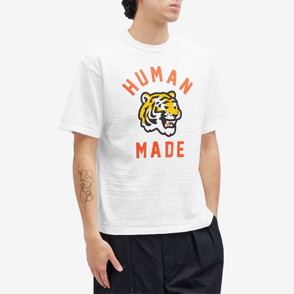 022041 HUMAN MADE TIGER L/S T-SHIRT トラ Human Made Tiger T-Shirt Black – 21STBEAST