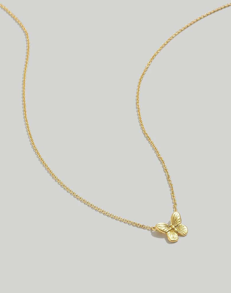 商品Madewell|Butterfly Pendant Necklace,价格¥167,第1张图片