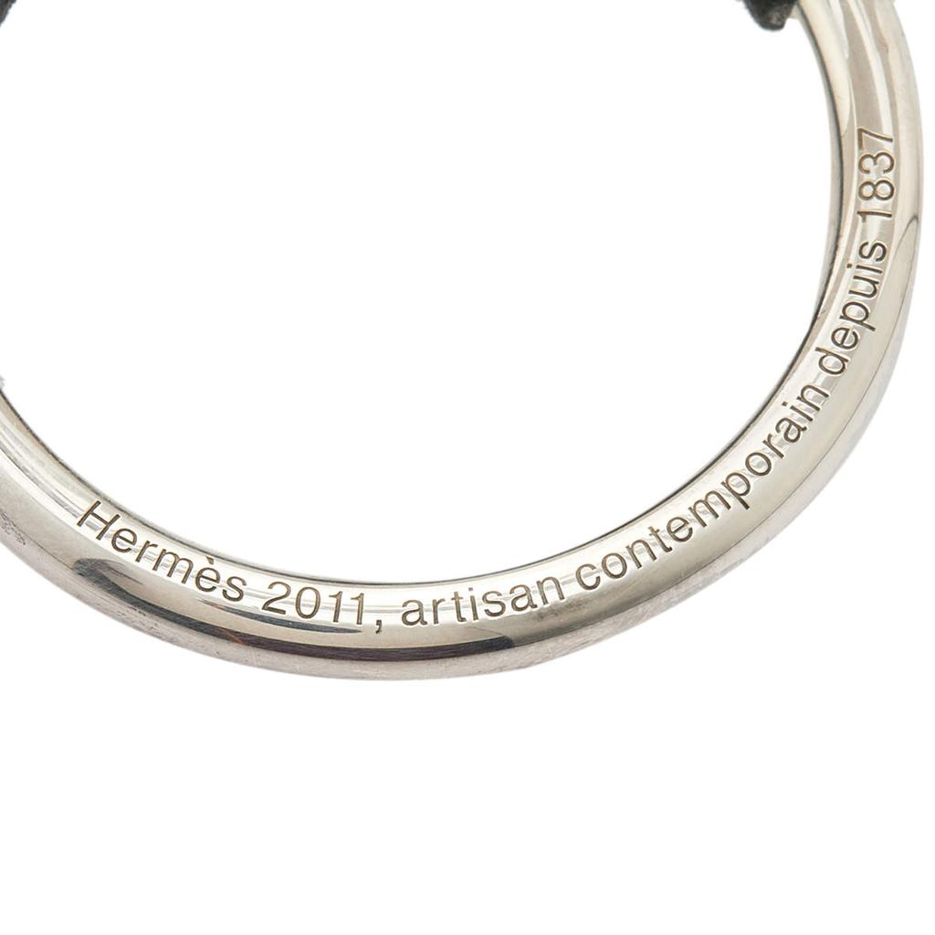 Hermès 2011 Artisan Contemporain Depuis 1837 Sterling Silver Multipurpose Ring商品第6张图片规格展示