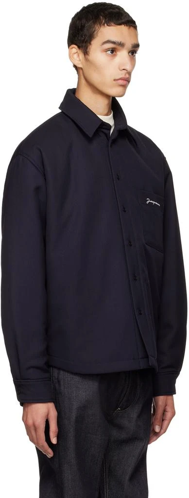 商品Jacquemus|Navy Le Papier 'La Chemise Boulanger' Shirt,价格¥2983,第2张图片详细描述