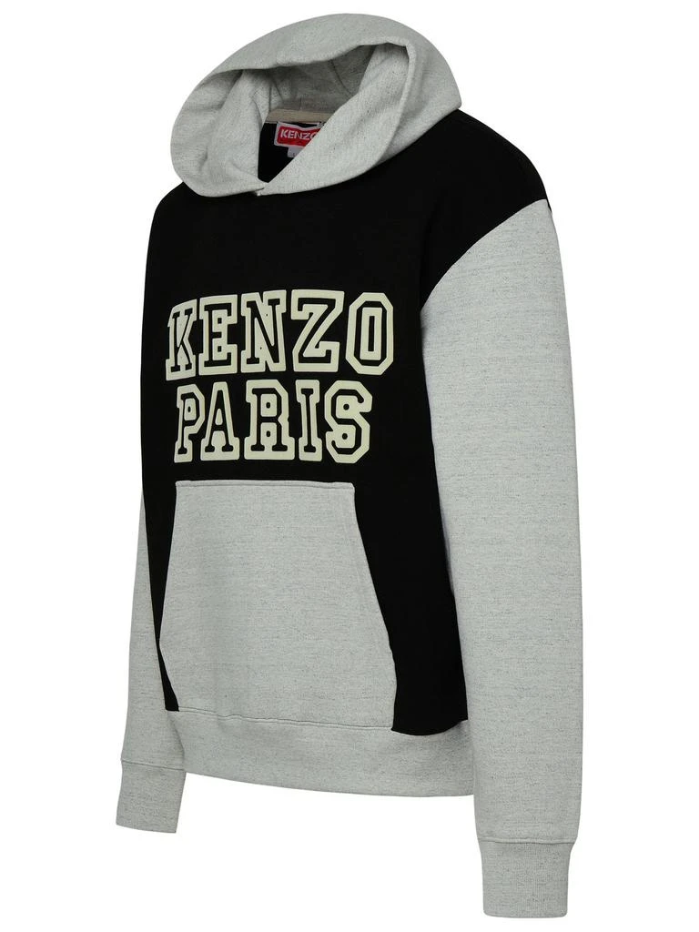 商品Kenzo|Kenzo Logo Printed Colour-Block Hoodie,价格¥2260,第3张图片详细描述