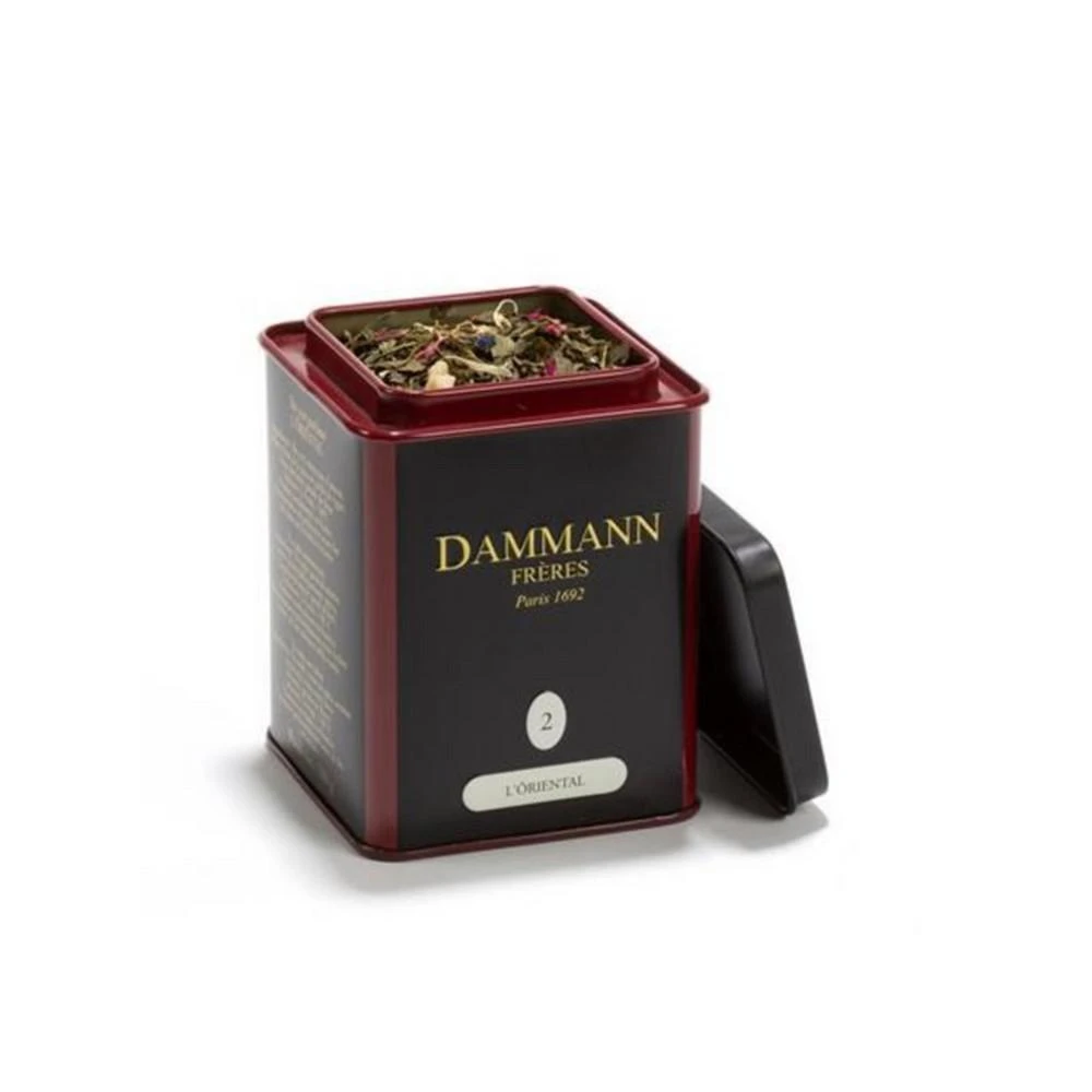商品DammannFreres|Dammann Freres L'Oriental Green Loose Leaf Tea in Tin (Pack of 3),价格¥565,第1张图片