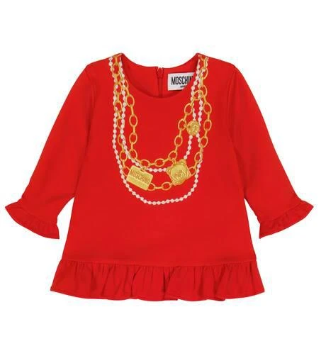 商品Moschino|婴幼儿 — 印花连衣裙,价格¥903,第1张图片