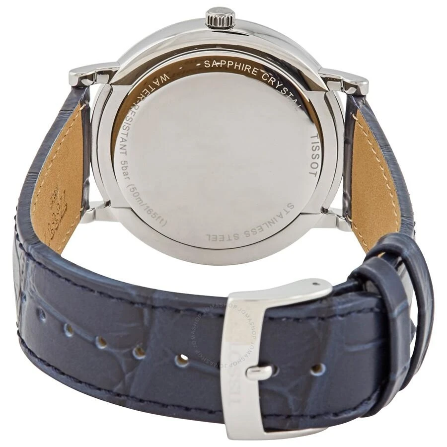 商品Tissot|Carson Premium Quartz Blue Dial Men's Watch T122.410.16.043.00,价格¥1765,第3张图片详细描述