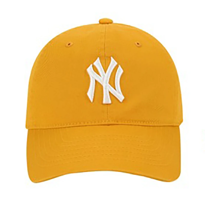 商品MLB|MLB NY中标  姜黄色棒球帽  32CP66-50D-F,价格¥185,第1张图片